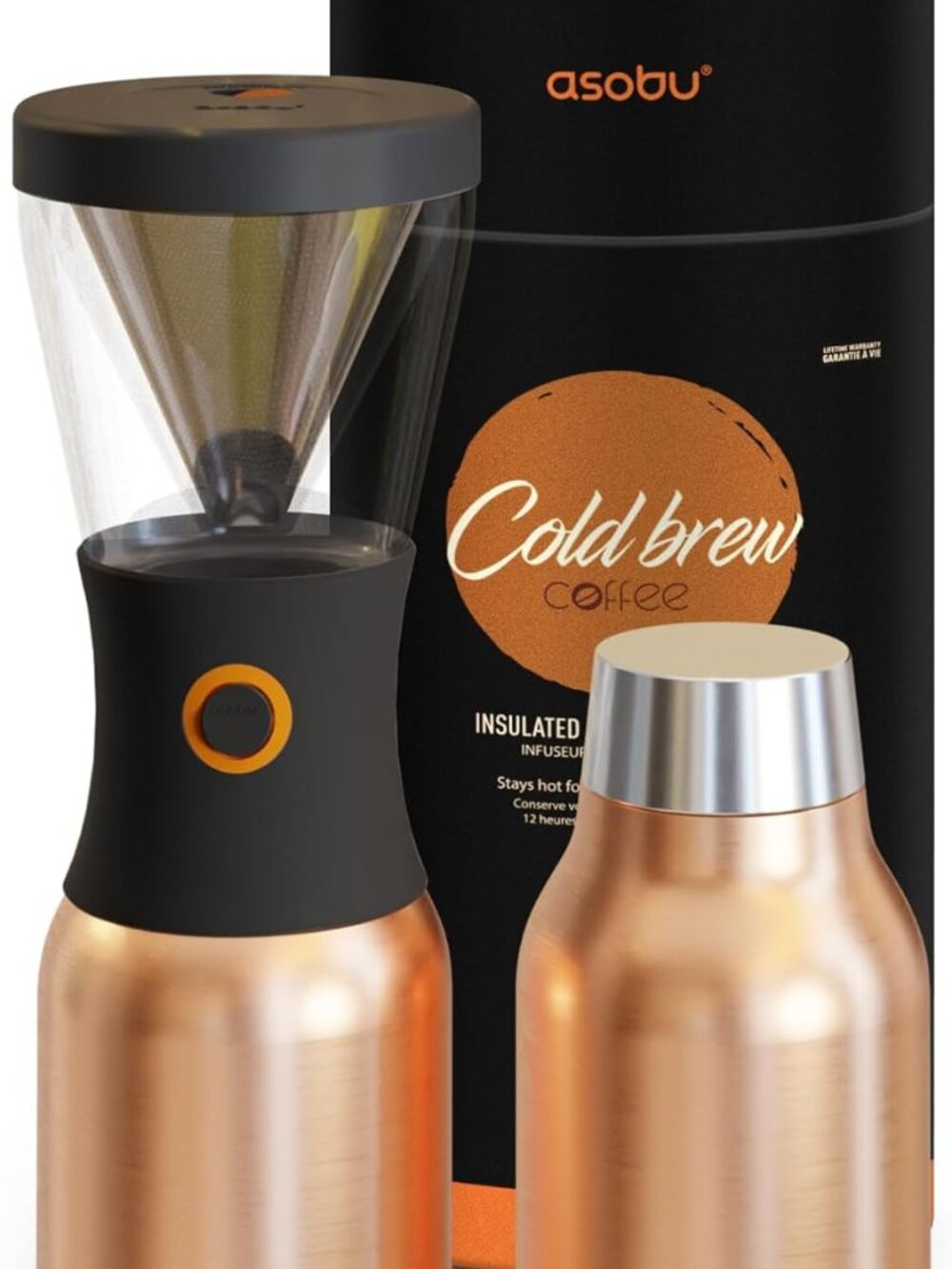 ASOBU COLD BREW COFFEE MAKER (non-electric)  BRAND NEW IN BOX!